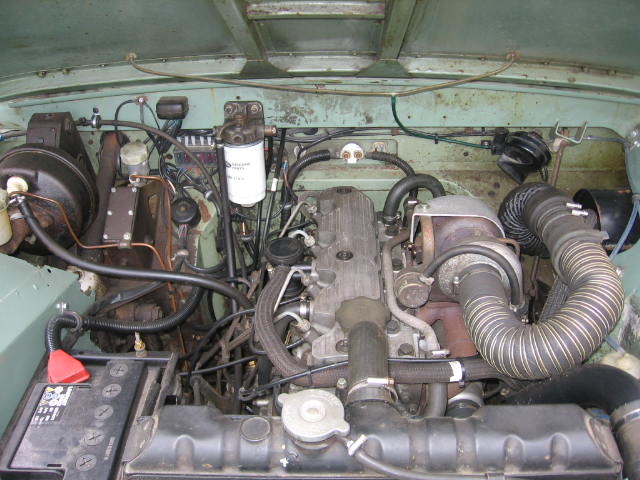 Land Rover Series Two 200Tdi Installation